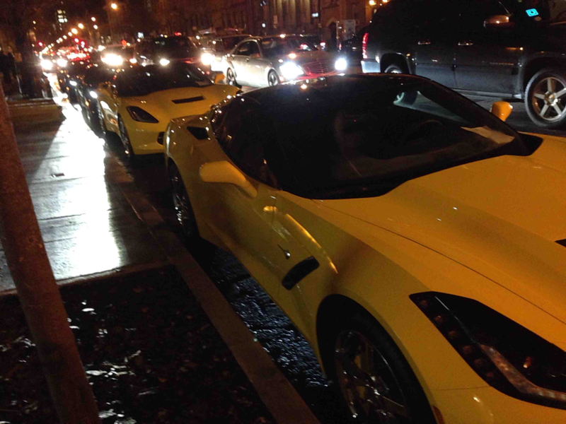 Illustration for article titled 10 New C7s Spotted In NYC's Meatpacking District
